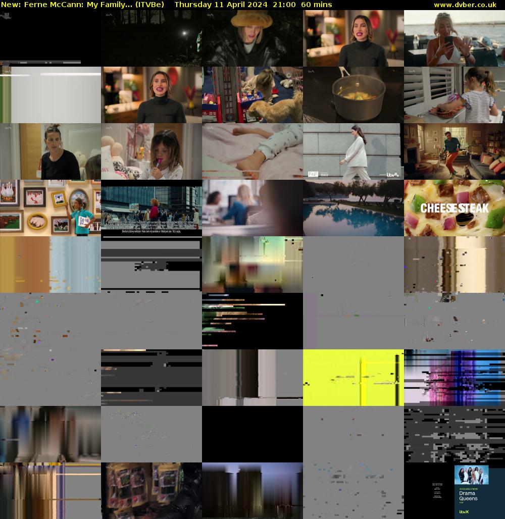 Ferne McCann: My Family... (ITVBe) Thursday 11 April 2024 21:00 - 22:00