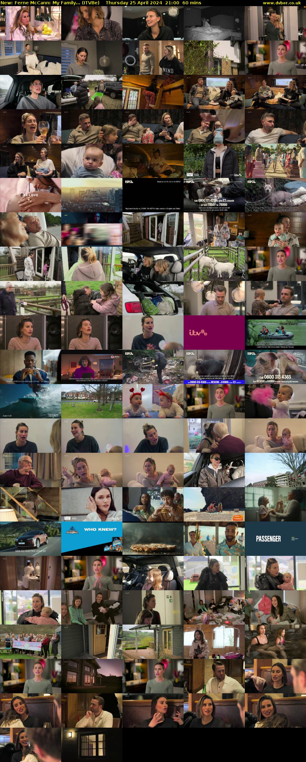 Ferne McCann: My Family... (ITVBe) Thursday 25 April 2024 21:00 - 22:00