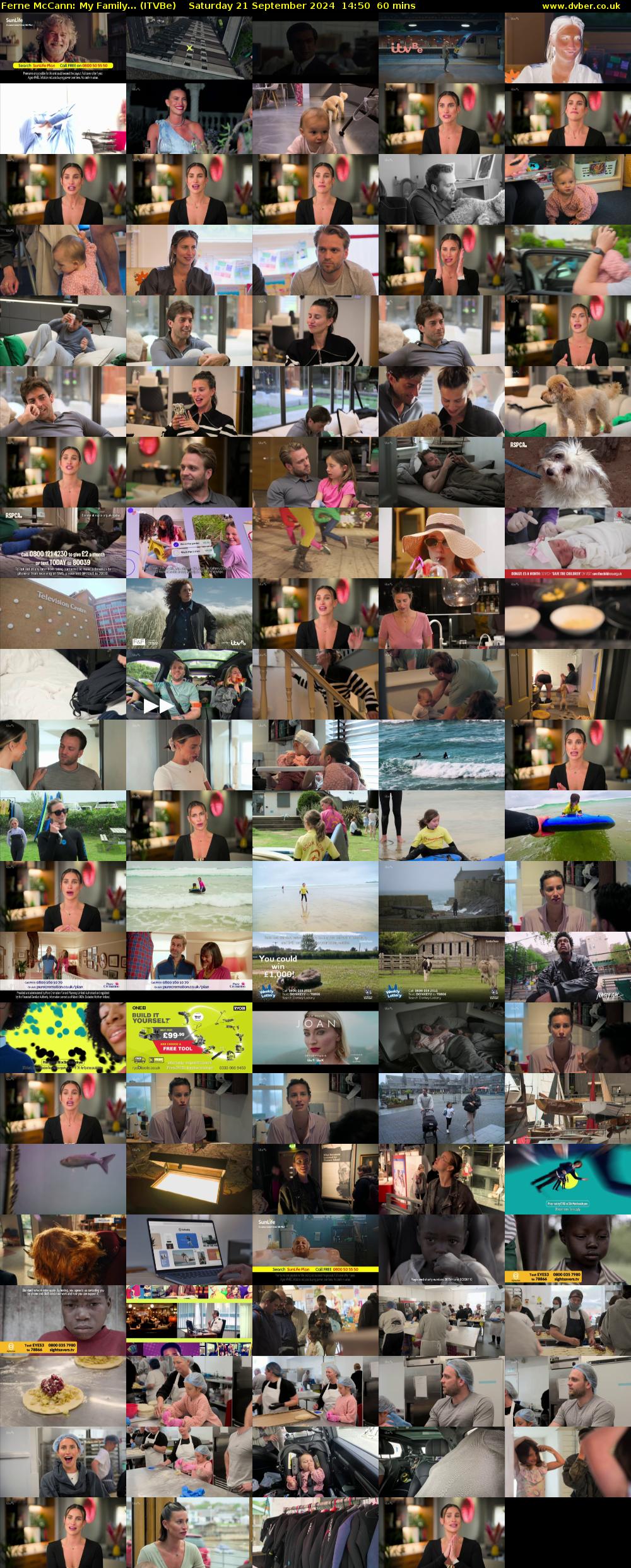 Ferne McCann: My Family... (ITVBe) Saturday 21 September 2024 14:50 - 15:50