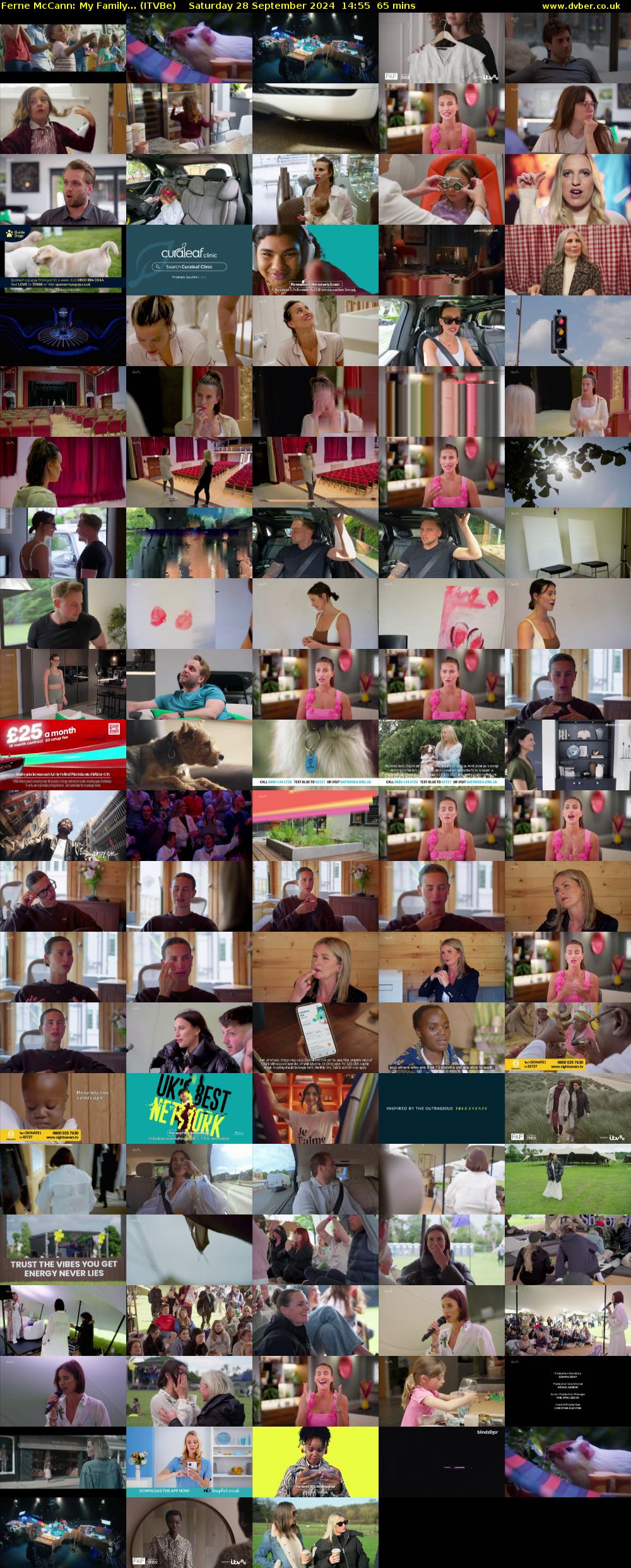 Ferne McCann: My Family... (ITVBe) Saturday 28 September 2024 14:55 - 16:00