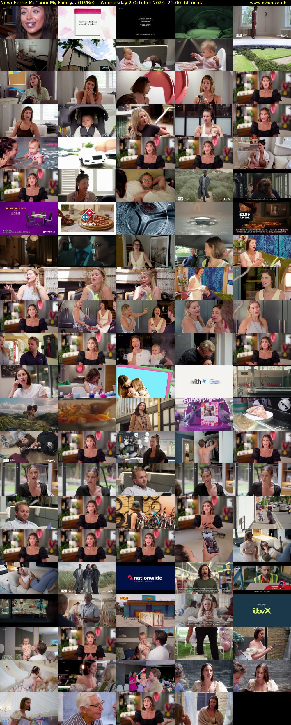 Ferne McCann: My Family... (ITVBe) Wednesday 2 October 2024 21:00 - 22:00
