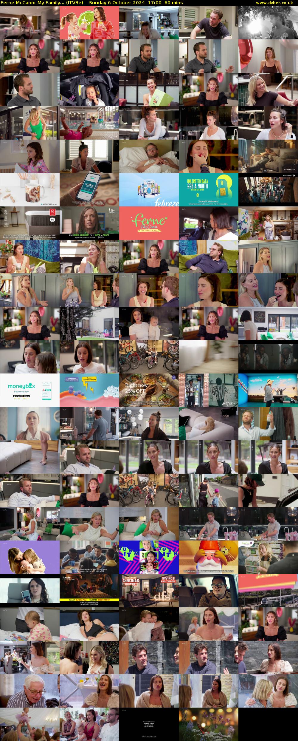 Ferne McCann: My Family... (ITVBe) Sunday 6 October 2024 17:00 - 18:00