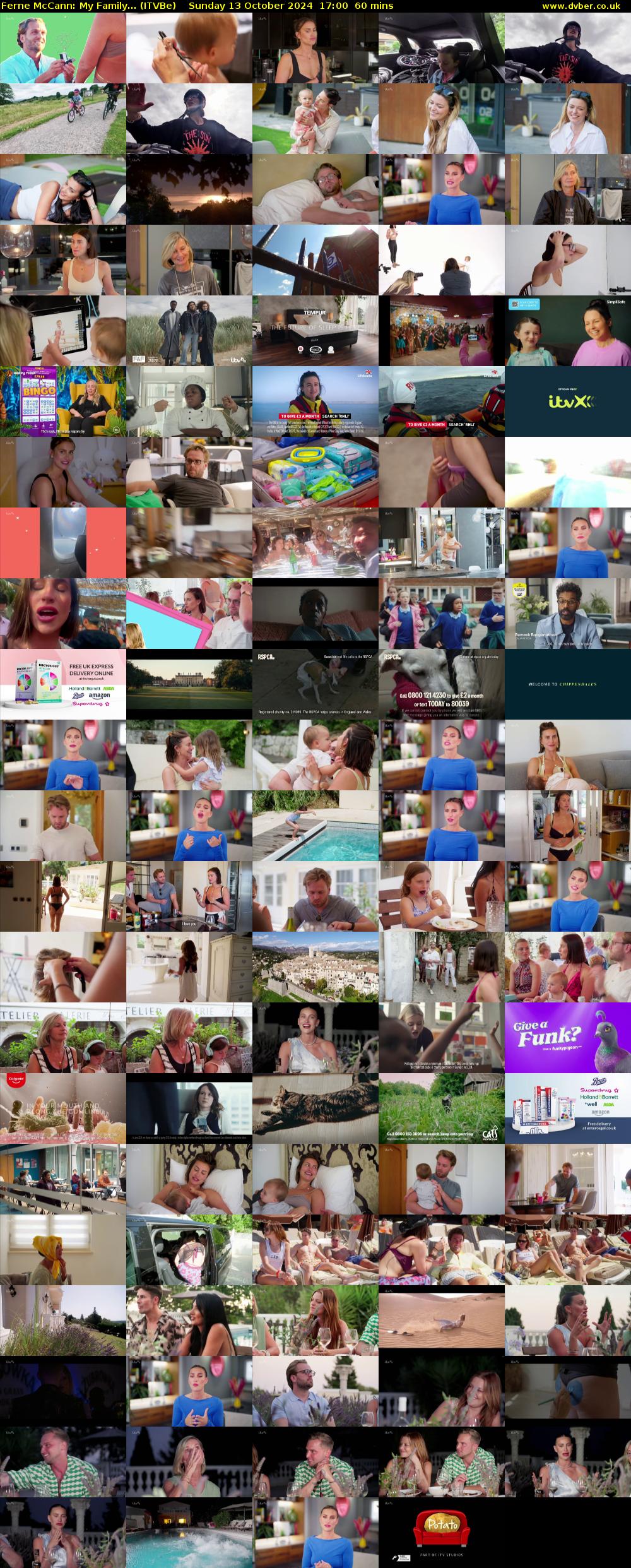 Ferne McCann: My Family... (ITVBe) Sunday 13 October 2024 17:00 - 18:00