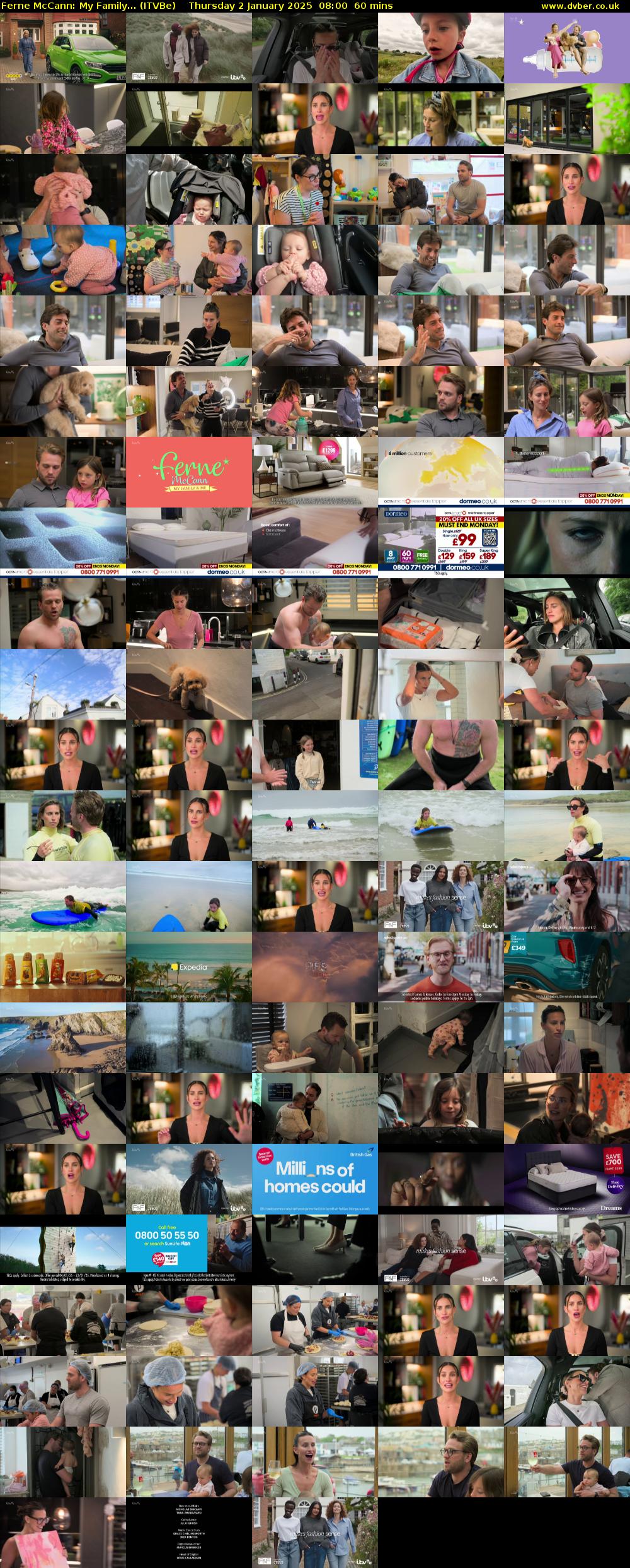 Ferne McCann: My Family... (ITVBe) Thursday 2 January 2025 08:00 - 09:00