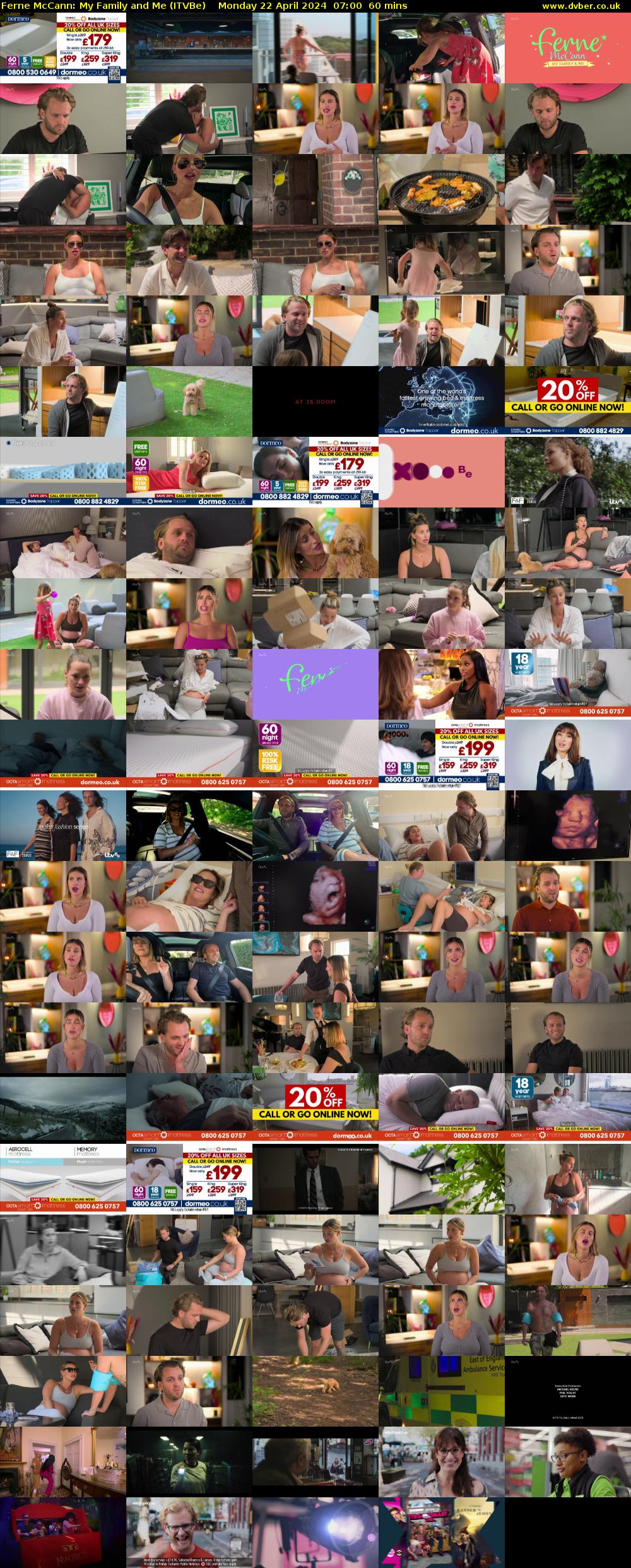 Ferne McCann: My Family and Me (ITVBe) Monday 22 April 2024 07:00 - 08:00