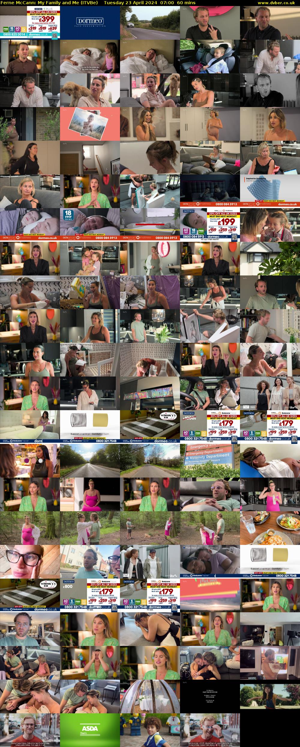 Ferne McCann: My Family and Me (ITVBe) Tuesday 23 April 2024 07:00 - 08:00