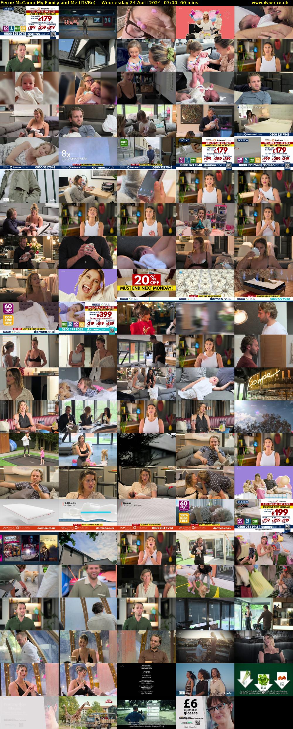 Ferne McCann: My Family and Me (ITVBe) Wednesday 24 April 2024 07:00 - 08:00