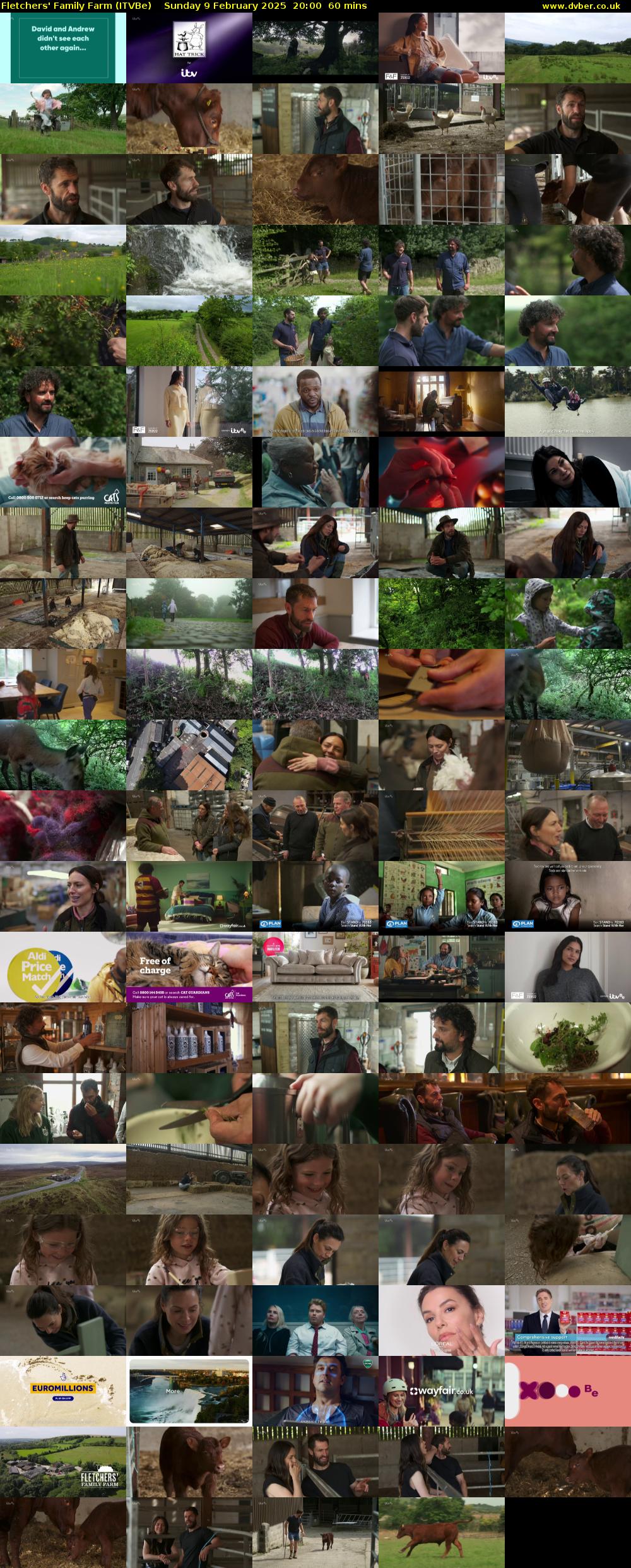 Fletchers' Family Farm (ITVBe) Sunday 9 February 2025 20:00 - 21:00