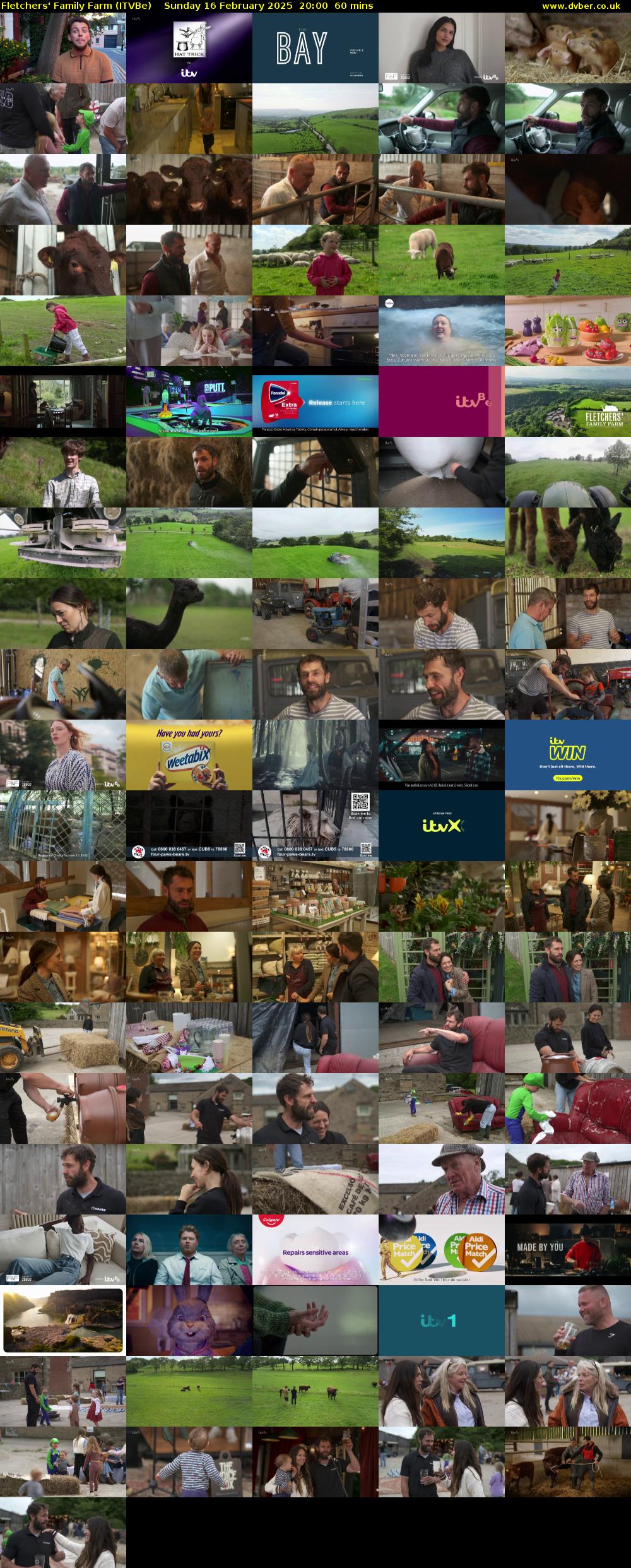 Fletchers' Family Farm (ITVBe) Sunday 16 February 2025 20:00 - 21:00