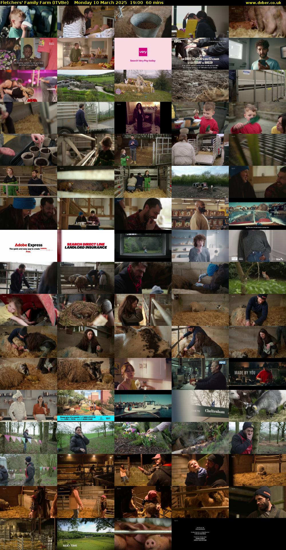 Fletchers' Family Farm (ITVBe) Monday 10 March 2025 19:00 - 20:00