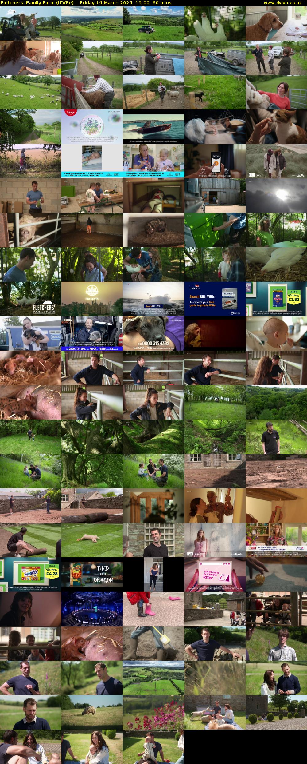 Fletchers' Family Farm (ITVBe) Friday 14 March 2025 19:00 - 20:00