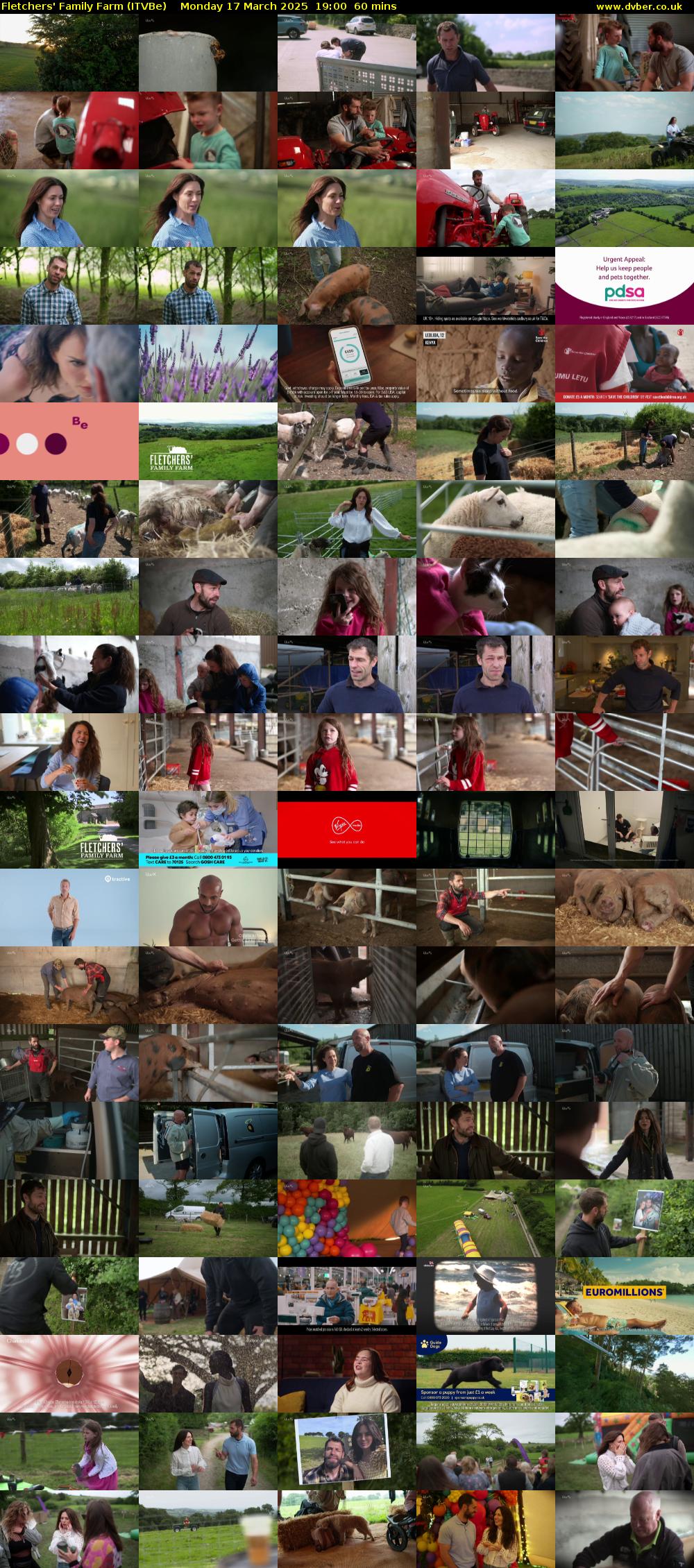 Fletchers' Family Farm (ITVBe) Monday 17 March 2025 19:00 - 20:00
