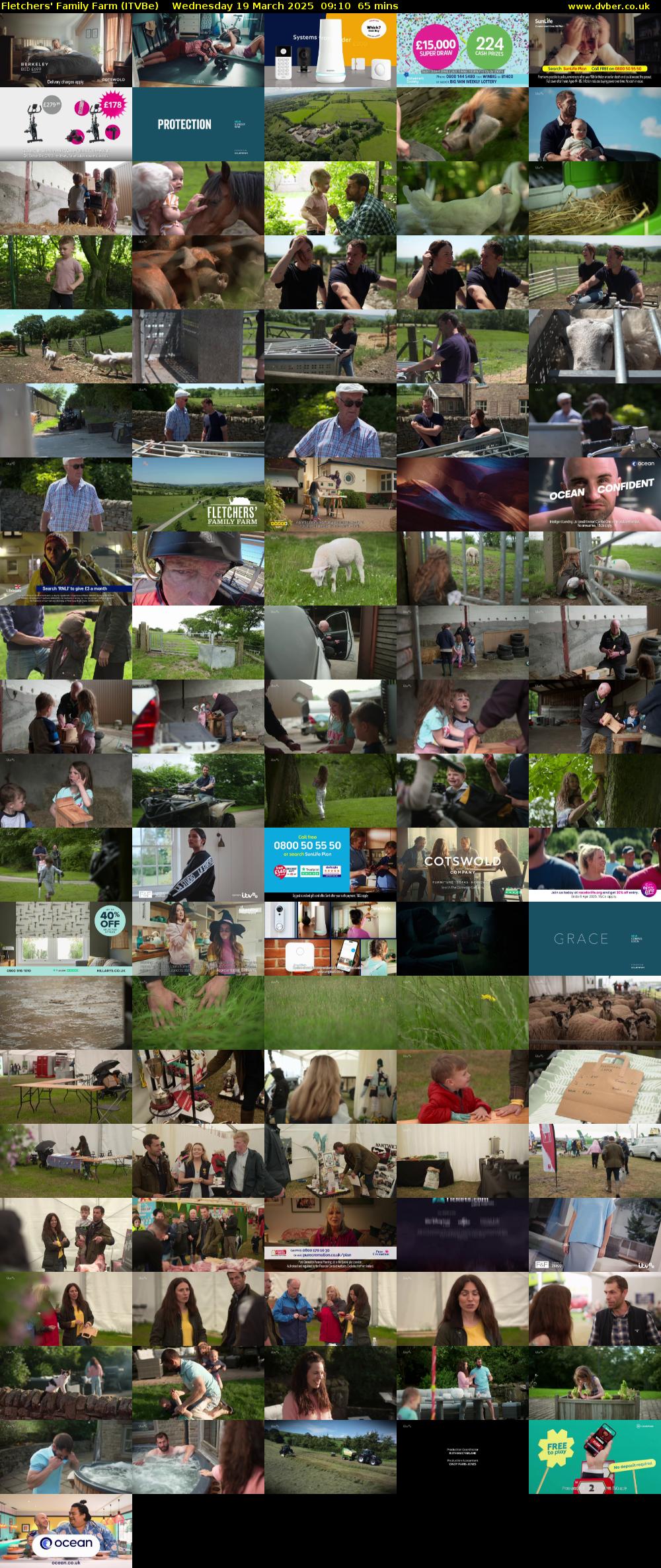 Fletchers' Family Farm (ITVBe) Wednesday 19 March 2025 09:10 - 10:15