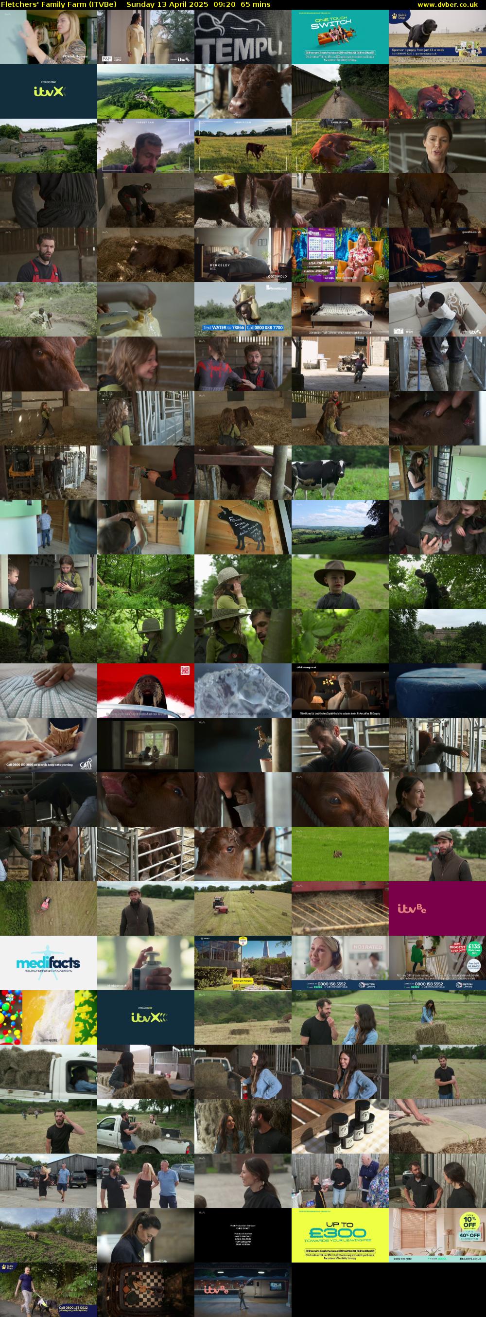 Fletchers' Family Farm (ITVBe) Sunday 13 April 2025 09:20 - 10:25