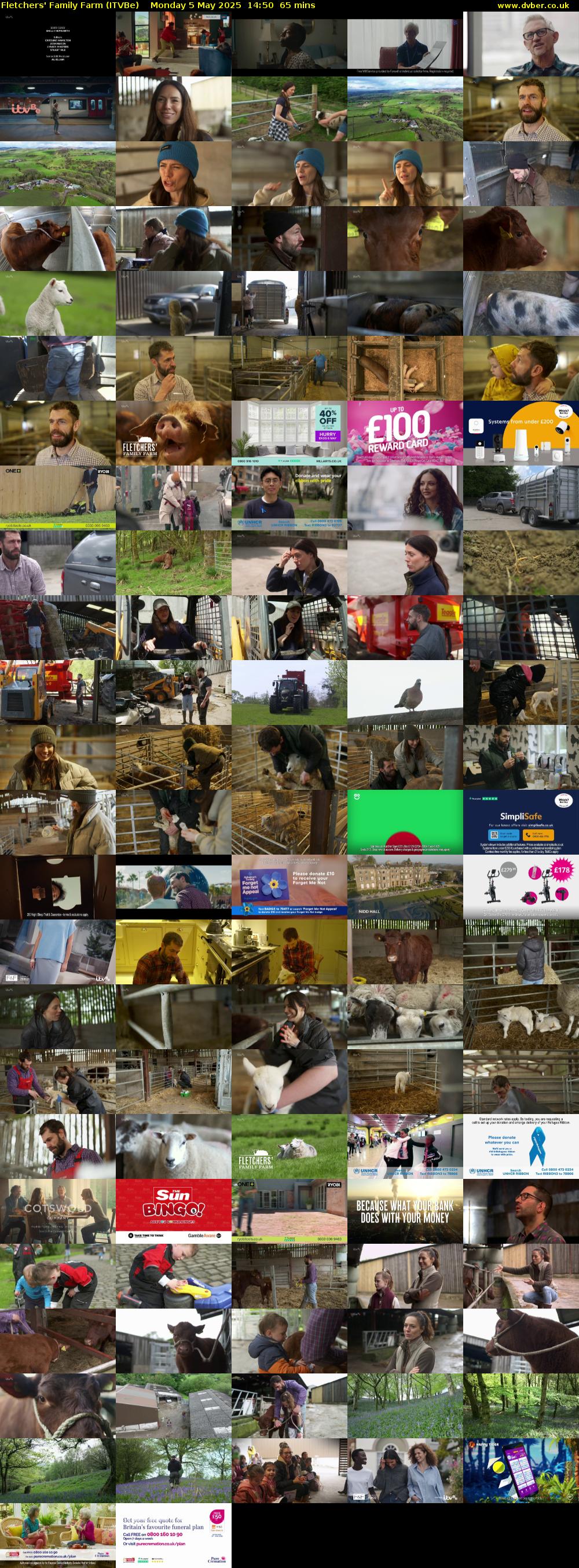 Fletchers' Family Farm (ITVBe) Monday 5 May 2025 14:50 - 15:55