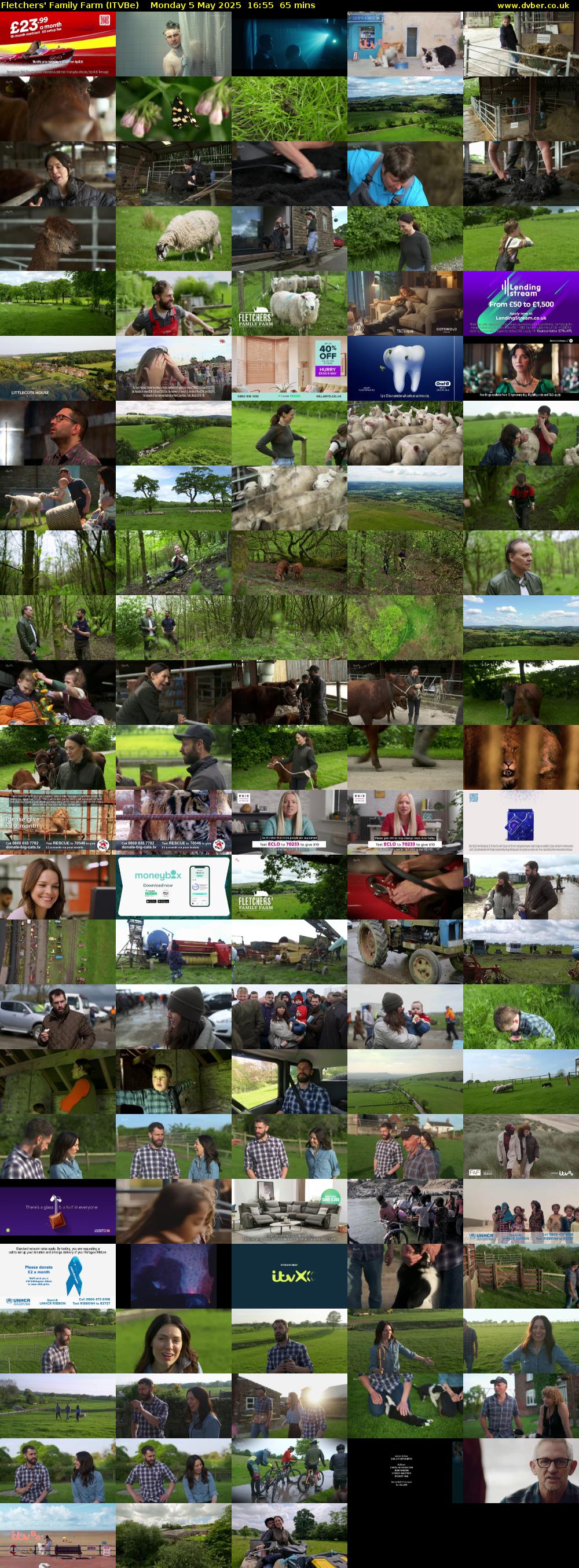 Fletchers' Family Farm (ITVBe) Monday 5 May 2025 16:55 - 18:00