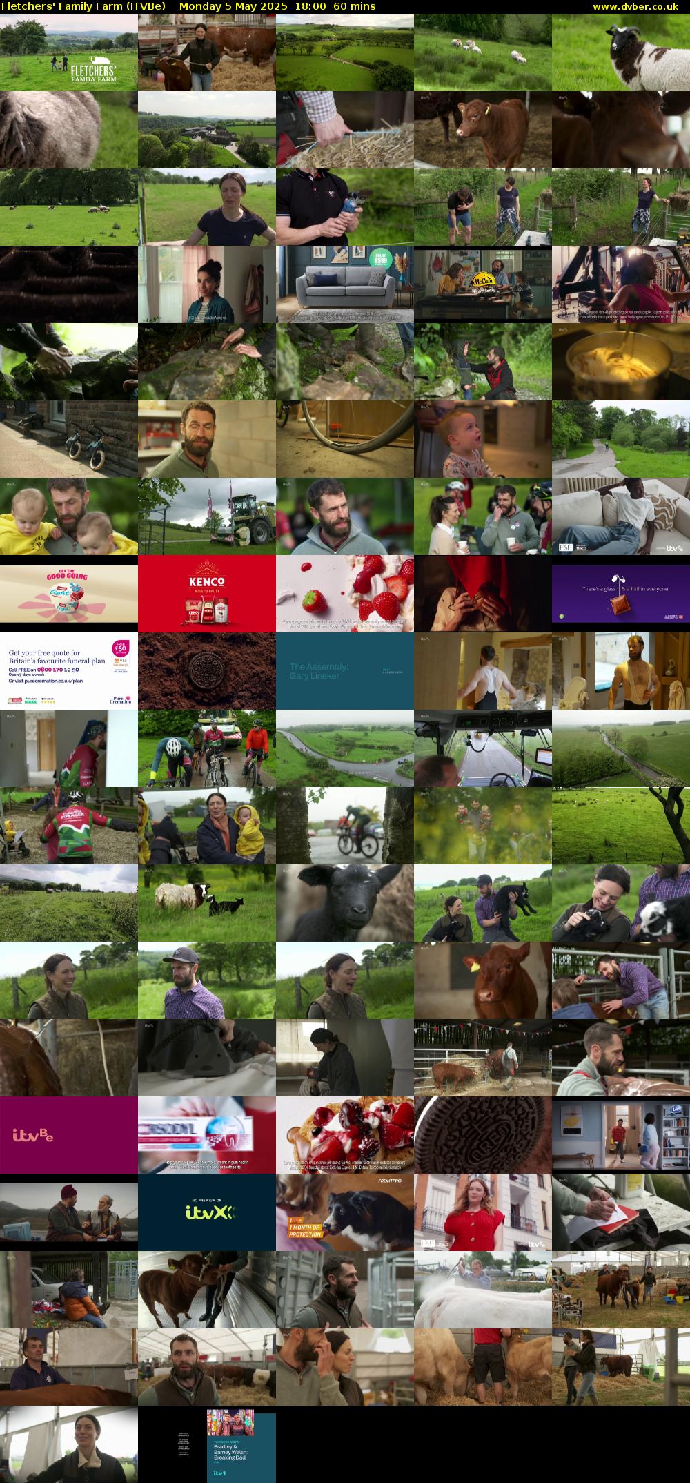 Fletchers' Family Farm (ITVBe) Monday 5 May 2025 18:00 - 19:00