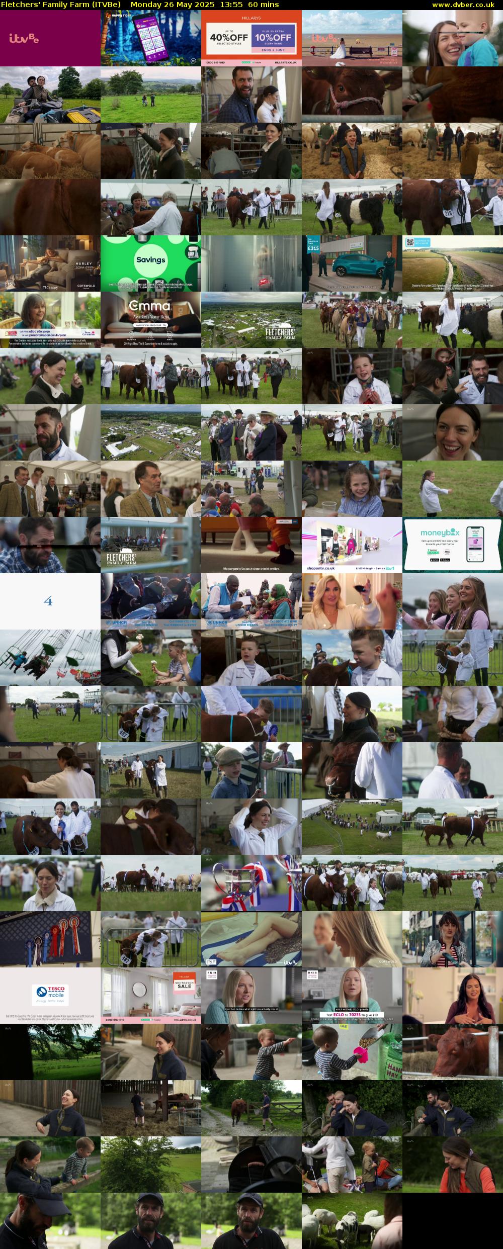 Fletchers' Family Farm (ITVBe) Monday 26 May 2025 13:55 - 14:55
