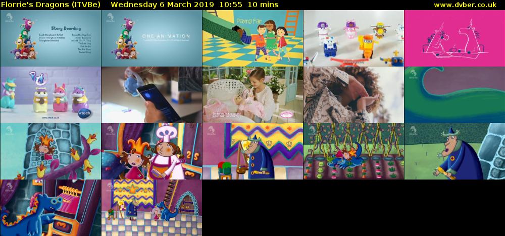 Florrie's Dragons (ITVBe) Wednesday 6 March 2019 10:55 - 11:05