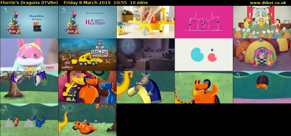 Florrie's Dragons (ITVBe) Friday 8 March 2019 10:55 - 11:05
