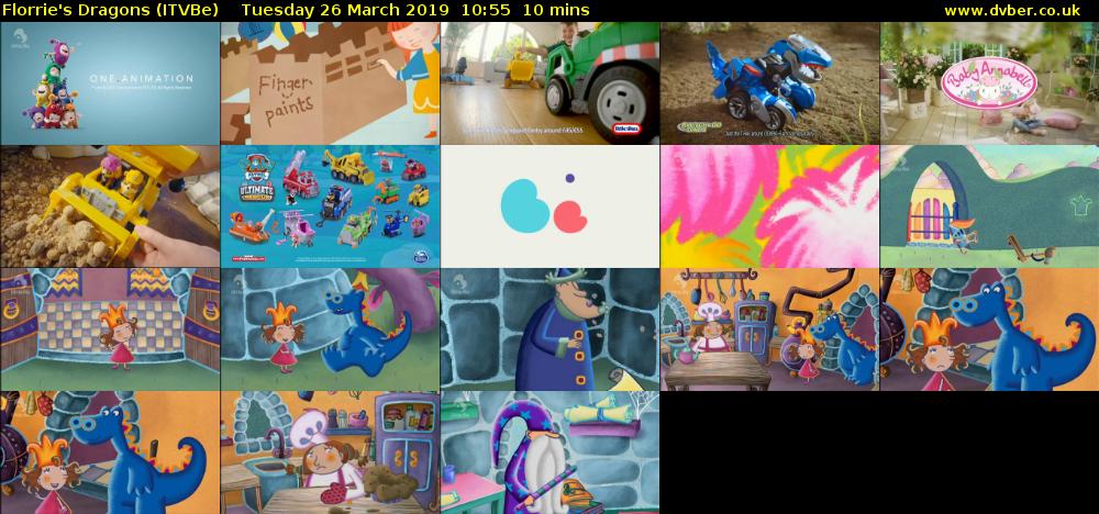 Florrie's Dragons (ITVBe) Tuesday 26 March 2019 10:55 - 11:05