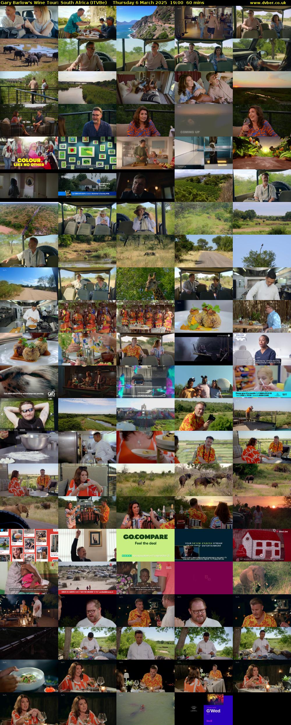 Gary Barlow's Wine Tour: South Africa (ITVBe) Thursday 6 March 2025 19:00 - 20:00