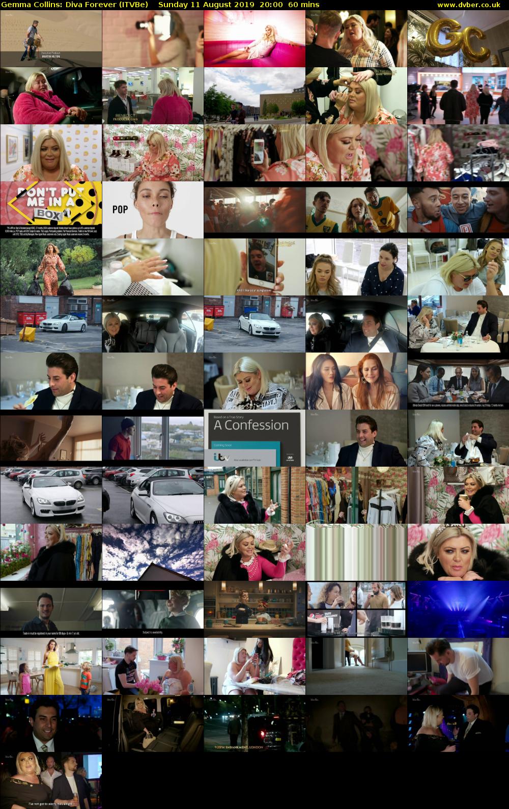 Gemma Collins: Diva Forever (ITVBe) Sunday 11 August 2019 20:00 - 21:00
