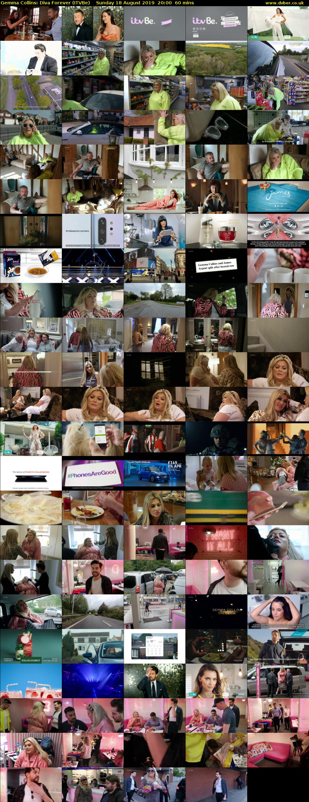 Gemma Collins: Diva Forever (ITVBe) Sunday 18 August 2019 20:00 - 21:00