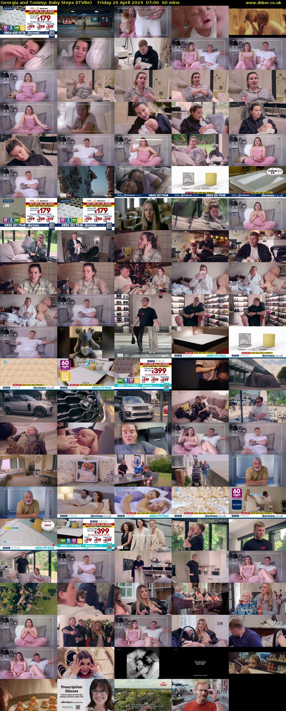 Georgia and Tommy: Baby Steps (ITVBe) Friday 26 April 2024 07:00 - 08:00