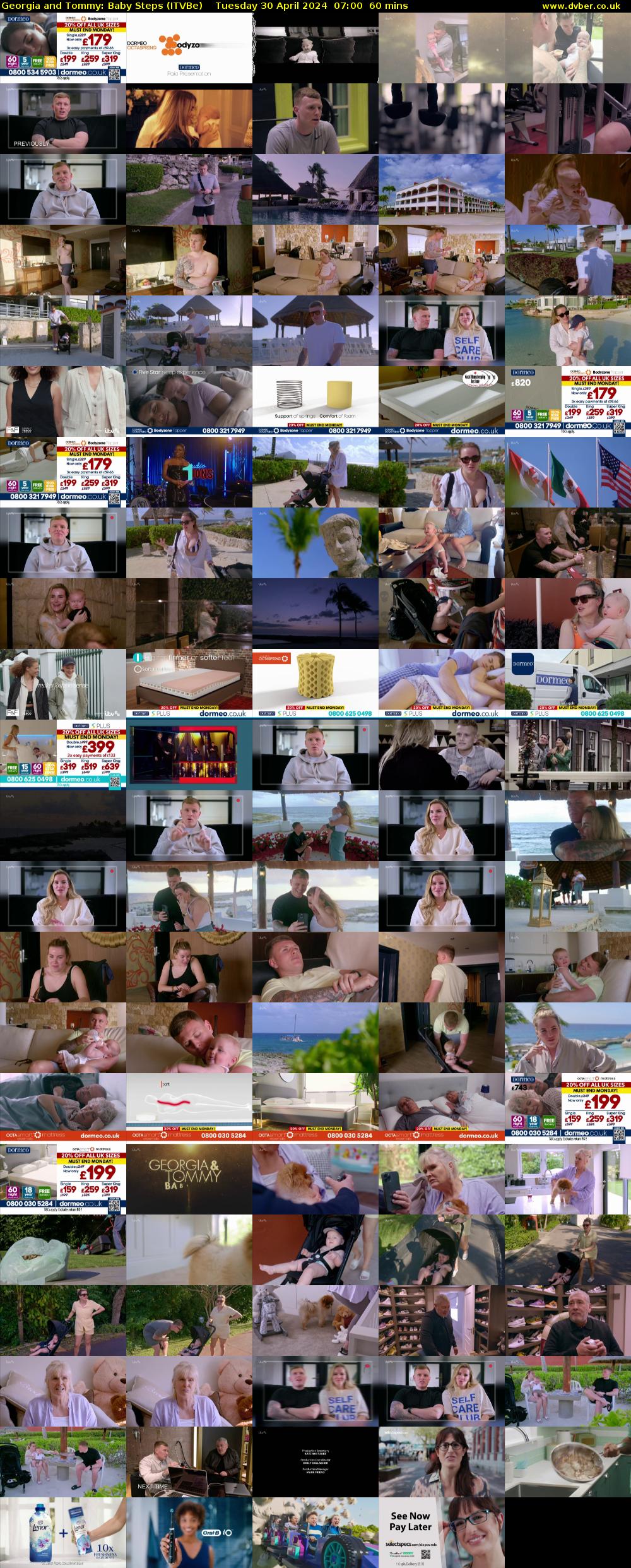Georgia and Tommy: Baby Steps (ITVBe) Tuesday 30 April 2024 07:00 - 08:00