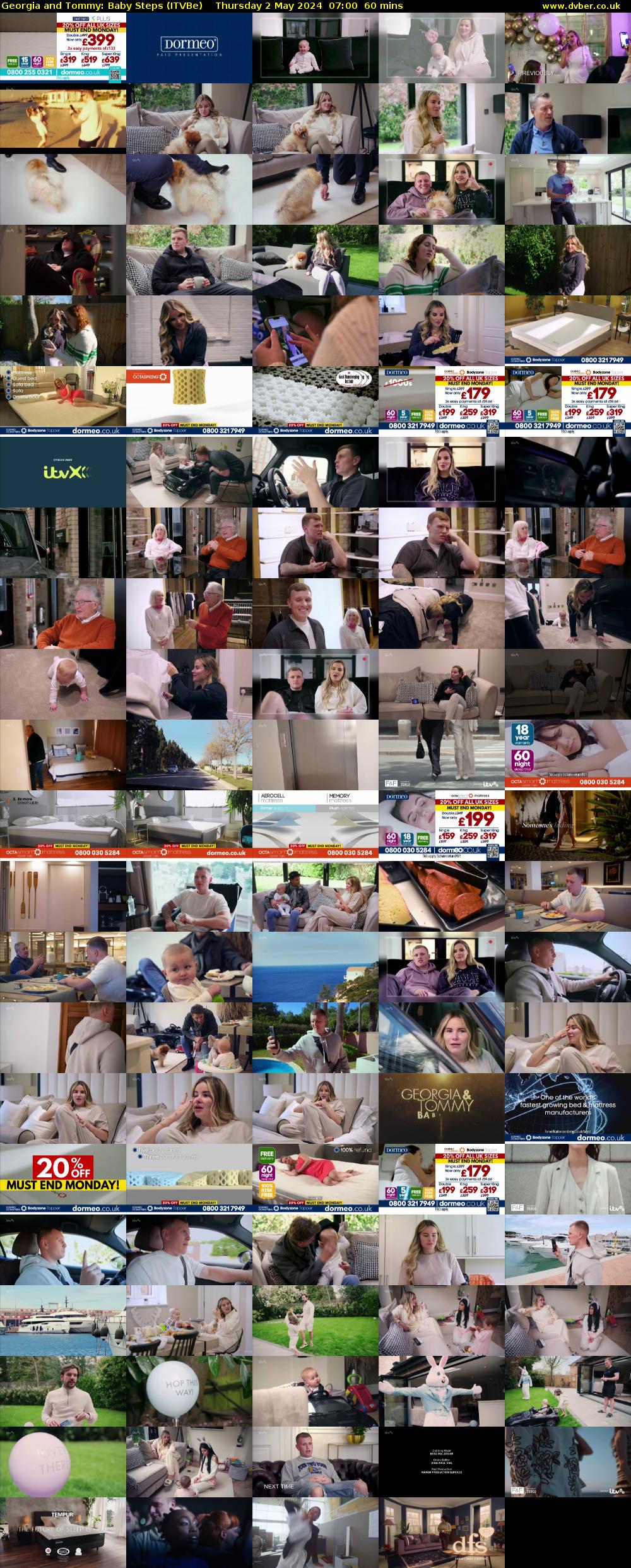Georgia and Tommy: Baby Steps (ITVBe) Thursday 2 May 2024 07:00 - 08:00