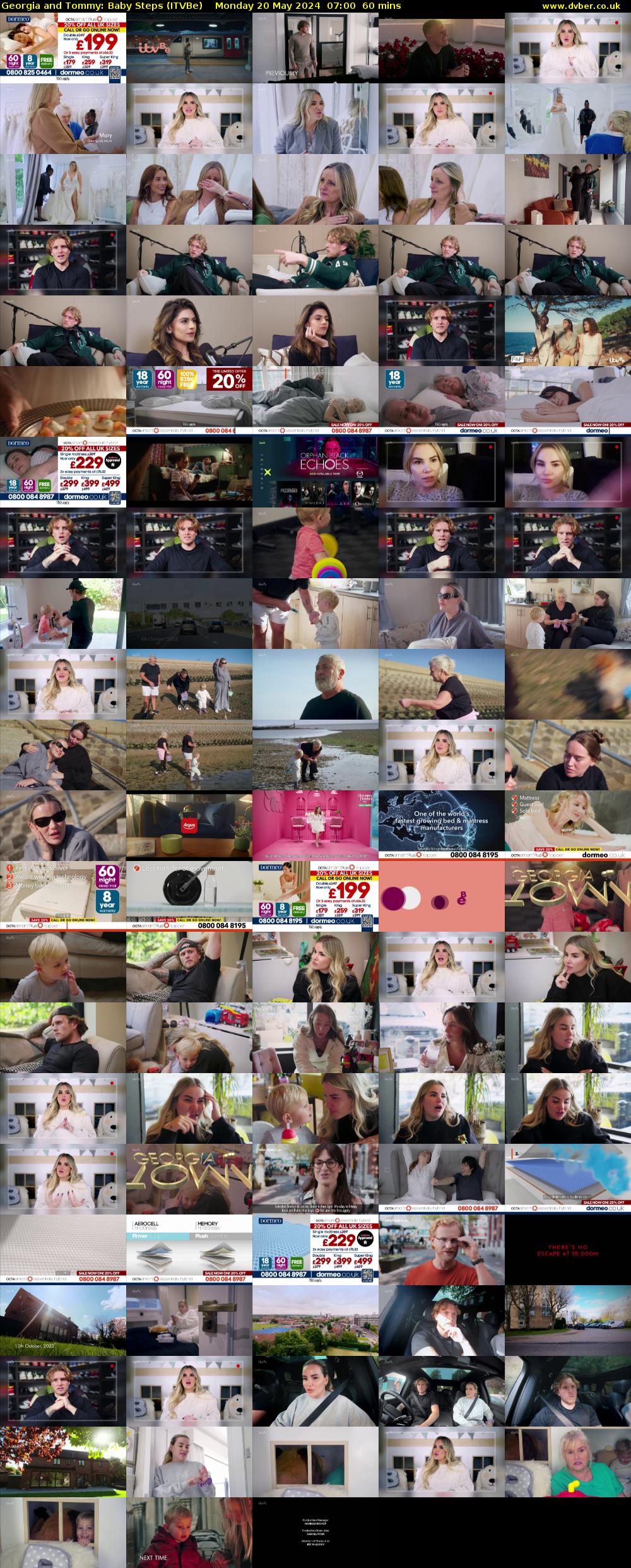 Georgia and Tommy: Baby Steps (ITVBe) Monday 20 May 2024 07:00 - 08:00