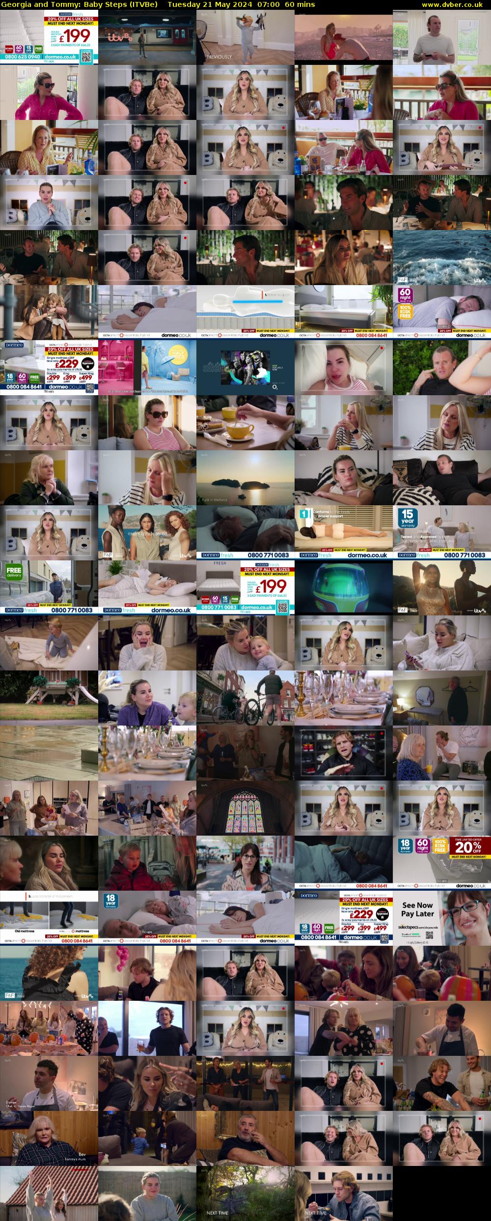 Georgia and Tommy: Baby Steps (ITVBe) Tuesday 21 May 2024 07:00 - 08:00