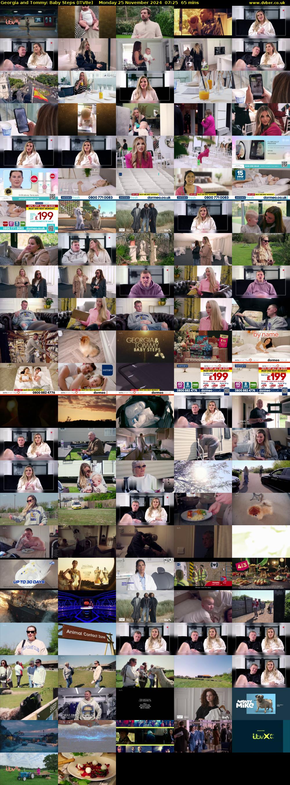 Georgia and Tommy: Baby Steps (ITVBe) Monday 25 November 2024 07:25 - 08:30