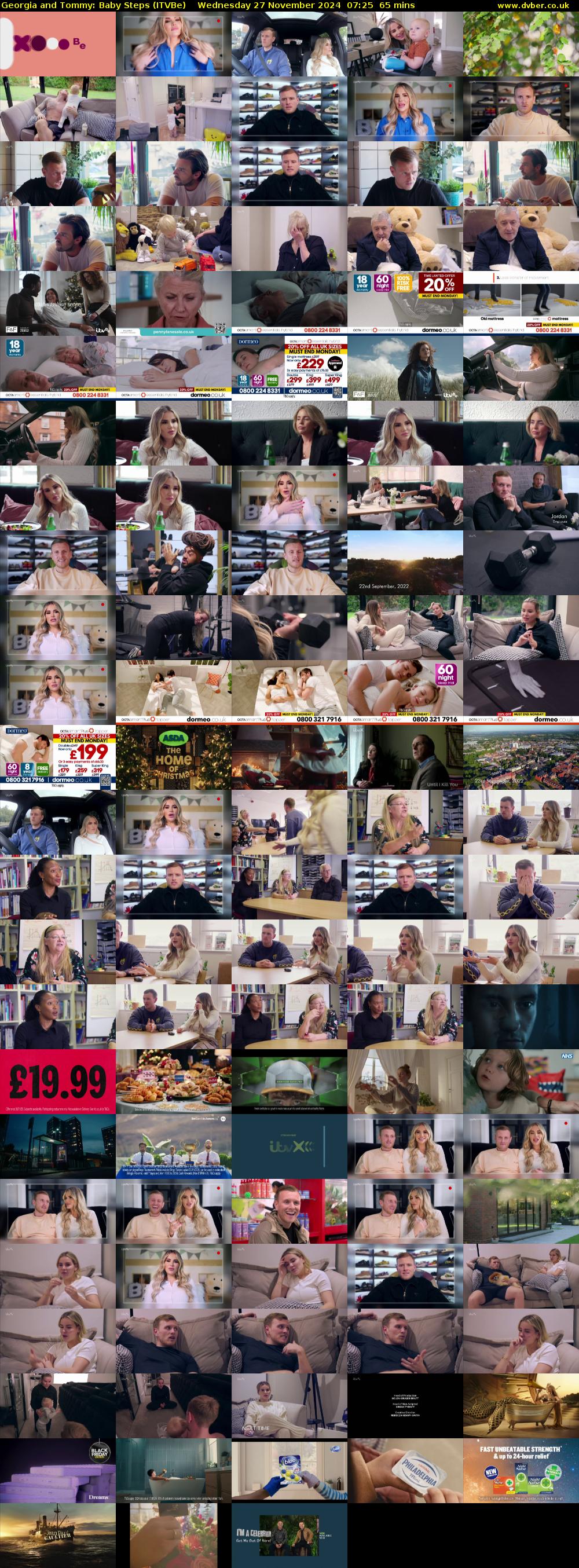 Georgia and Tommy: Baby Steps (ITVBe) Wednesday 27 November 2024 07:25 - 08:30