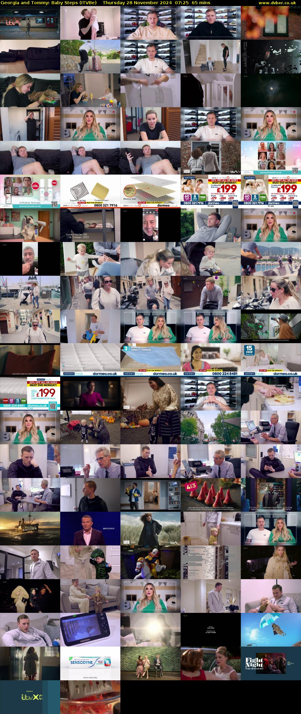 Georgia and Tommy: Baby Steps (ITVBe) Thursday 28 November 2024 07:25 - 08:30