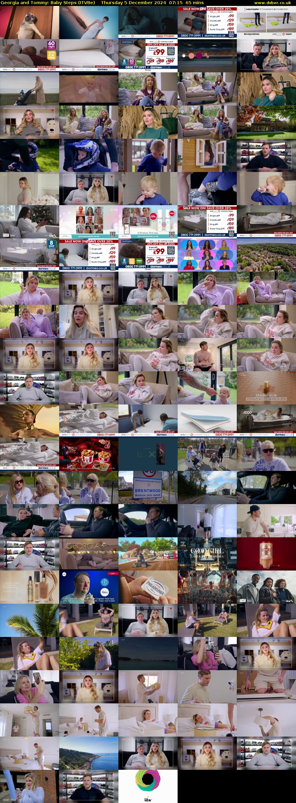 Georgia and Tommy: Baby Steps (ITVBe) Thursday 5 December 2024 07:15 - 08:20