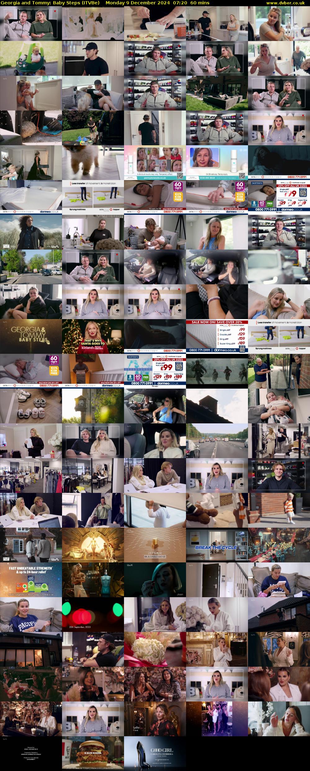 Georgia and Tommy: Baby Steps (ITVBe) Monday 9 December 2024 07:20 - 08:20