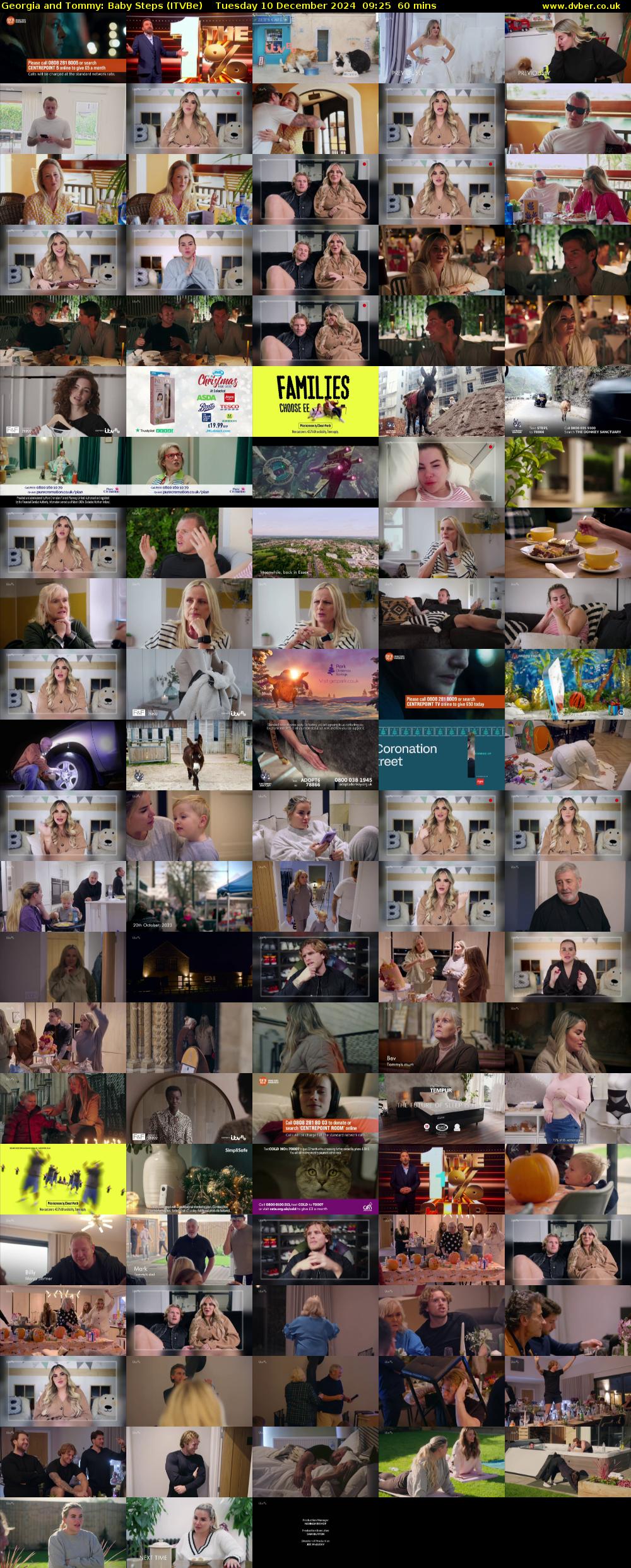 Georgia and Tommy: Baby Steps (ITVBe) Tuesday 10 December 2024 09:25 - 10:25