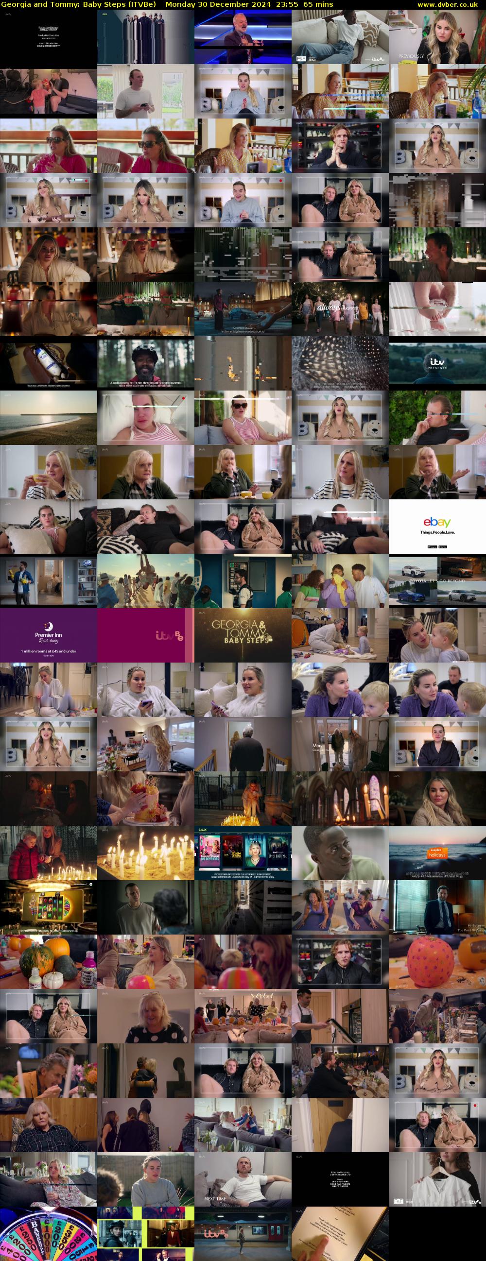 Georgia and Tommy: Baby Steps (ITVBe) Monday 30 December 2024 23:55 - 01:00