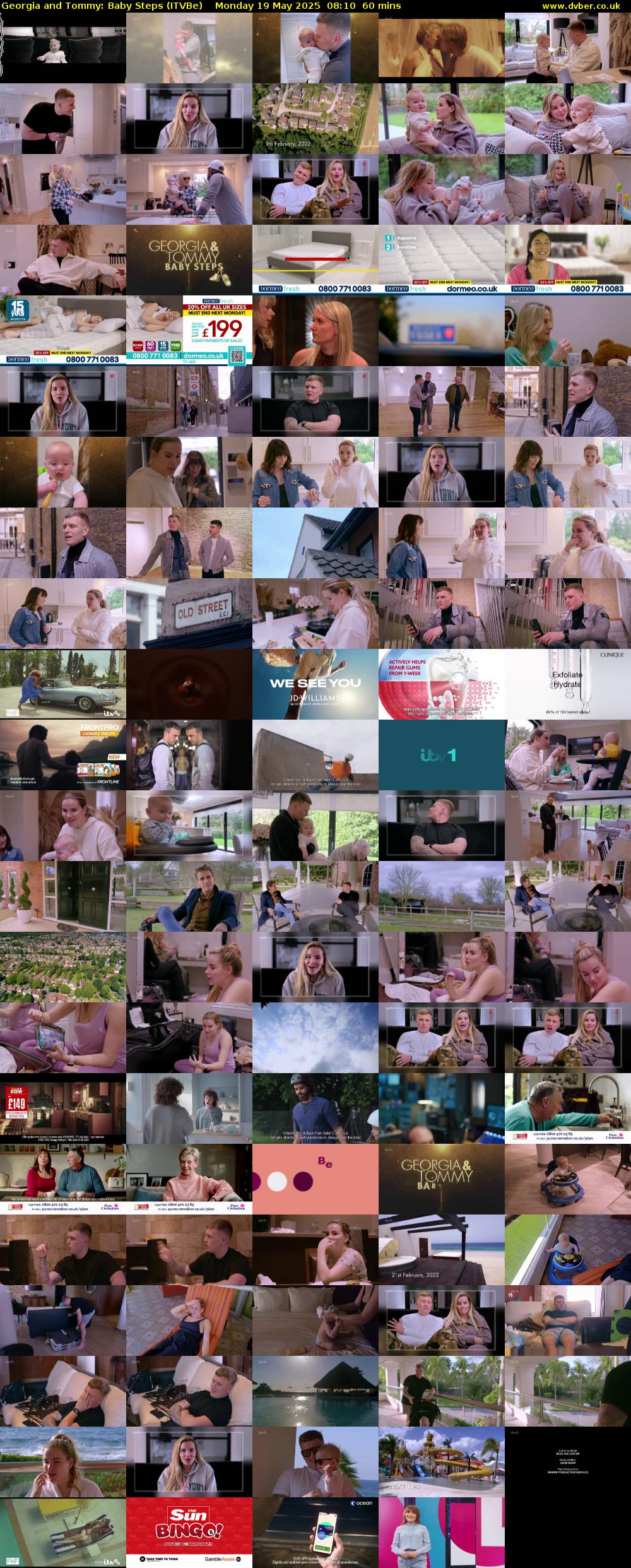 Georgia and Tommy: Baby Steps (ITVBe) Monday 19 May 2025 08:10 - 09:10
