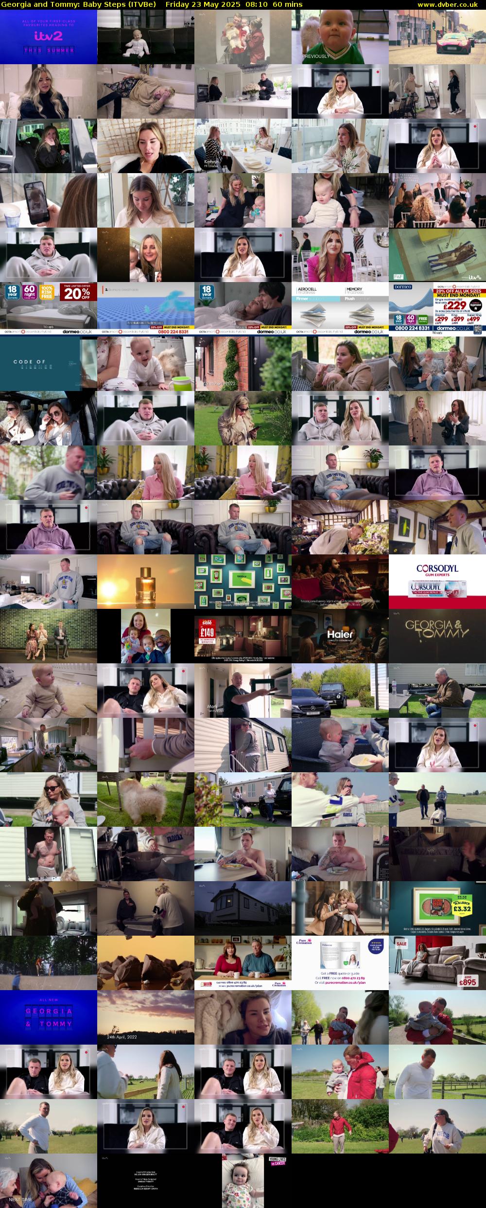 Georgia and Tommy: Baby Steps (ITVBe) Friday 23 May 2025 08:10 - 09:10