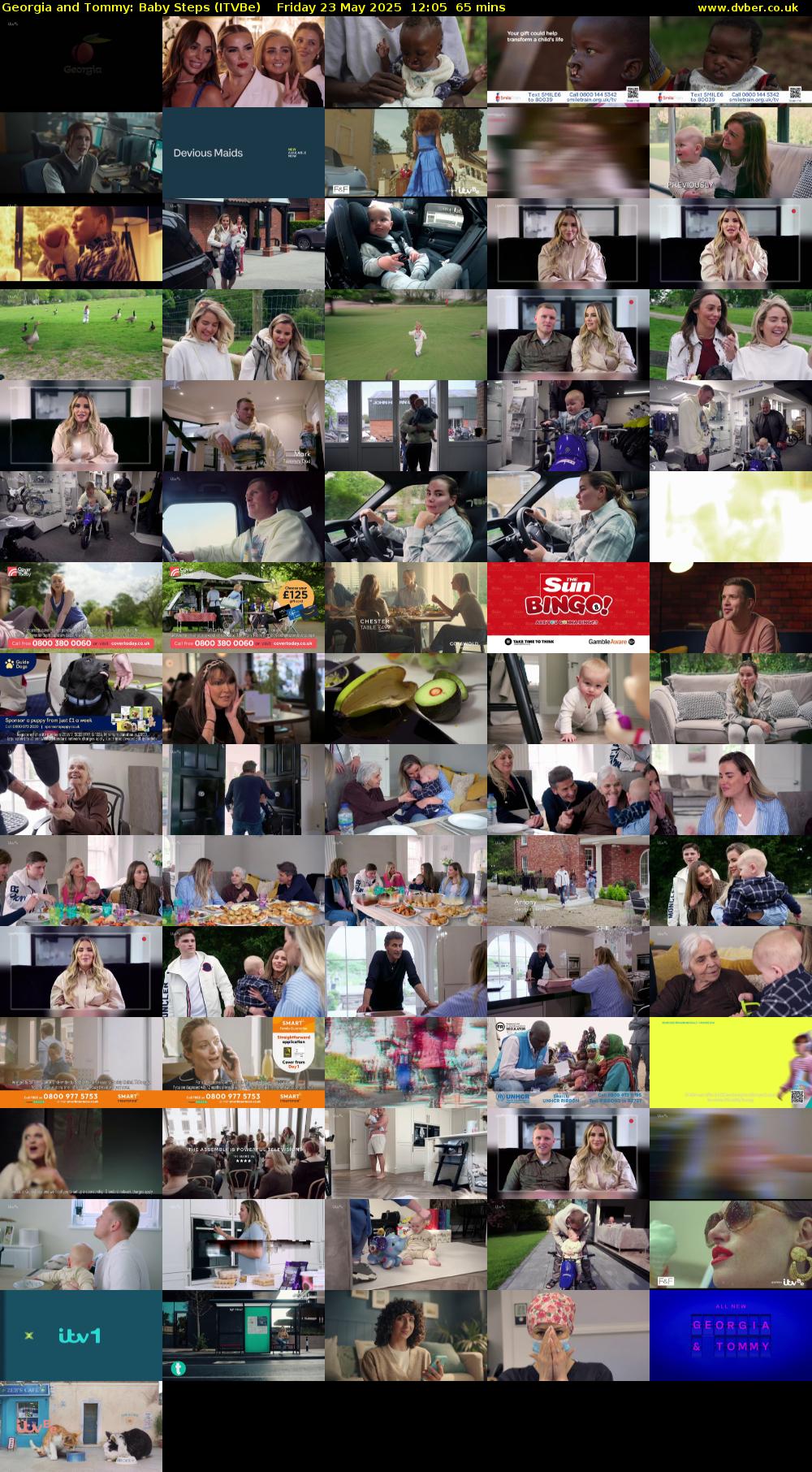 Georgia and Tommy: Baby Steps (ITVBe) Friday 23 May 2025 12:05 - 13:10