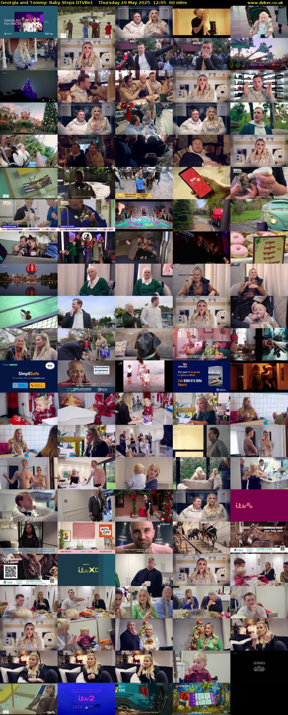 Georgia and Tommy: Baby Steps (ITVBe) Thursday 29 May 2025 12:05 - 13:05