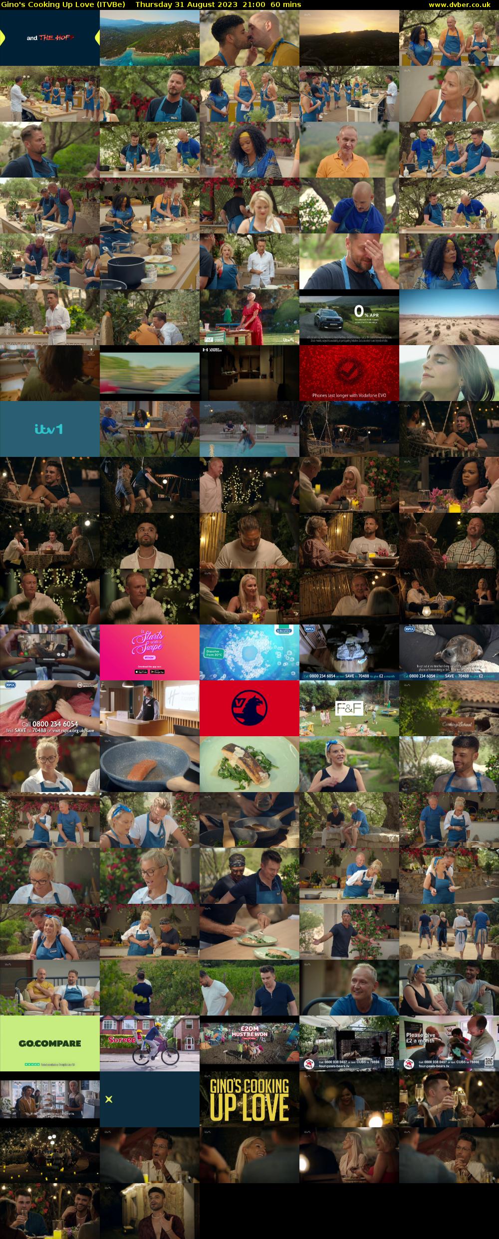 Gino's Cooking Up Love (ITVBe) Thursday 31 August 2023 21:00 - 22:00