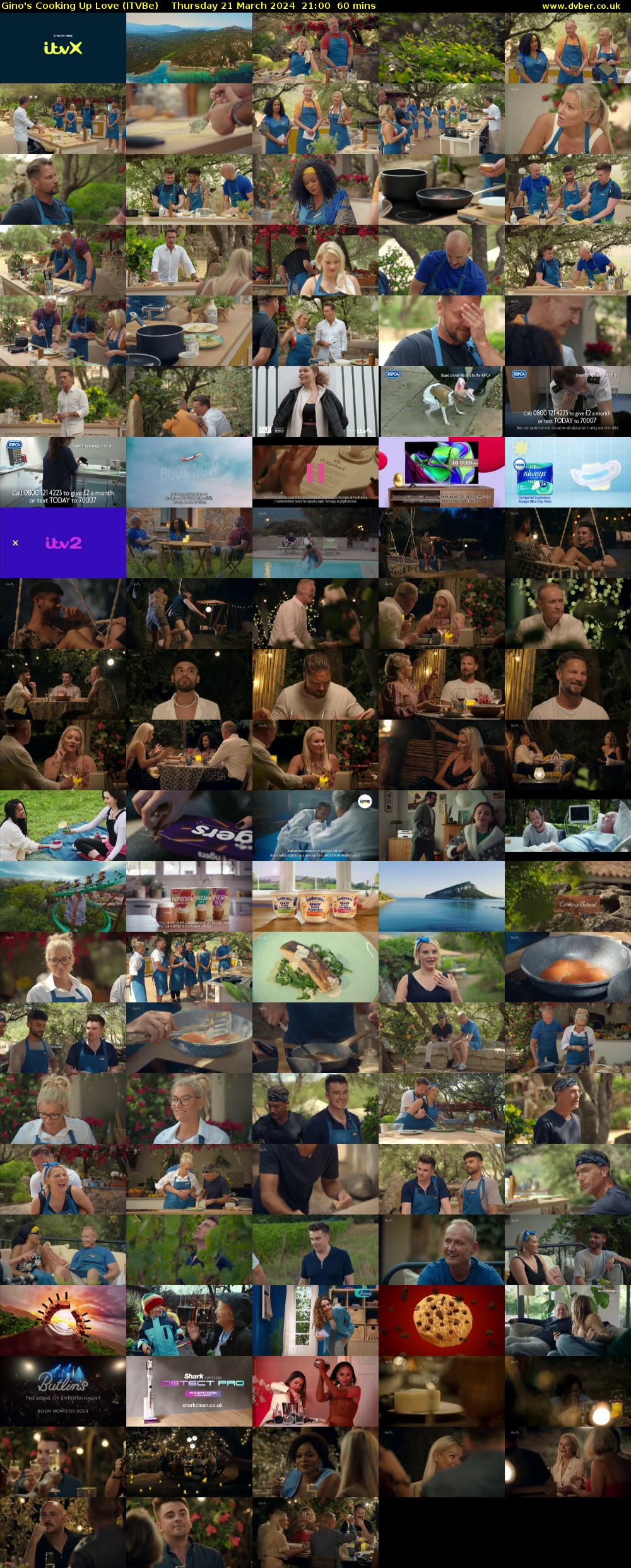 Gino's Cooking Up Love (ITVBe) Thursday 21 March 2024 21:00 - 22:00