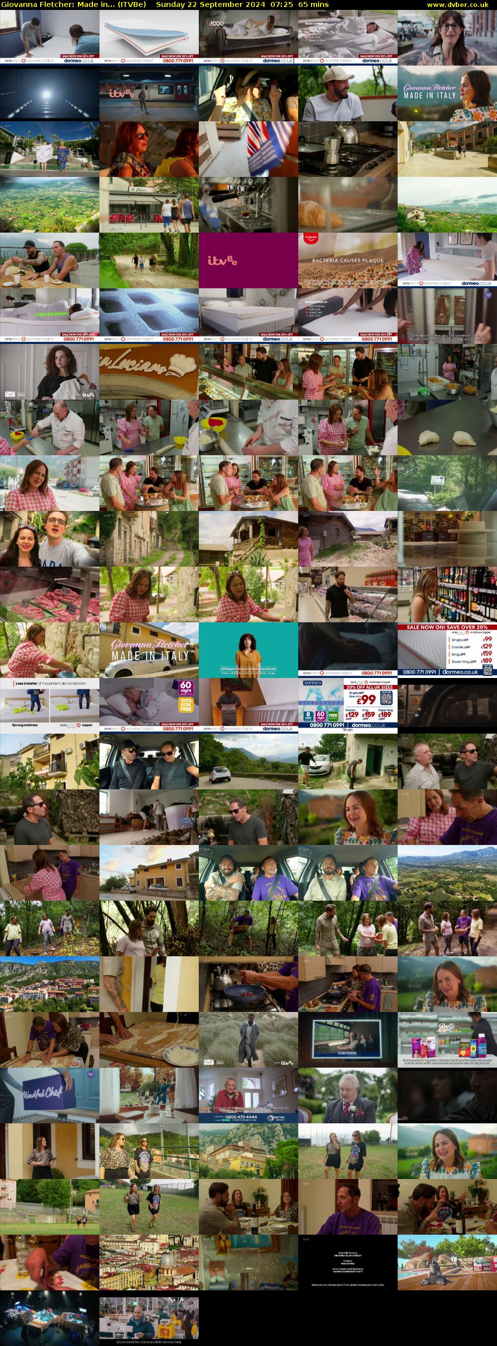 Giovanna Fletcher: Made in... (ITVBe) Sunday 22 September 2024 07:25 - 08:30