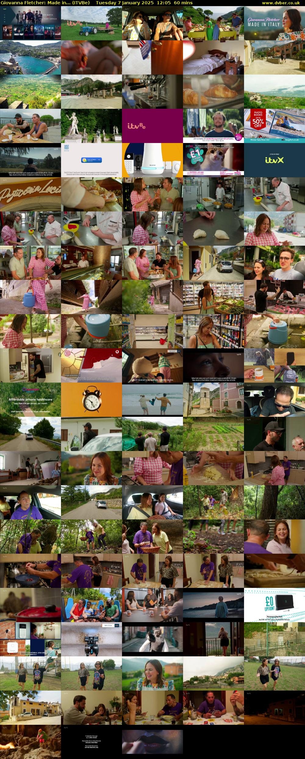 Giovanna Fletcher: Made in... (ITVBe) Tuesday 7 January 2025 12:05 - 13:05