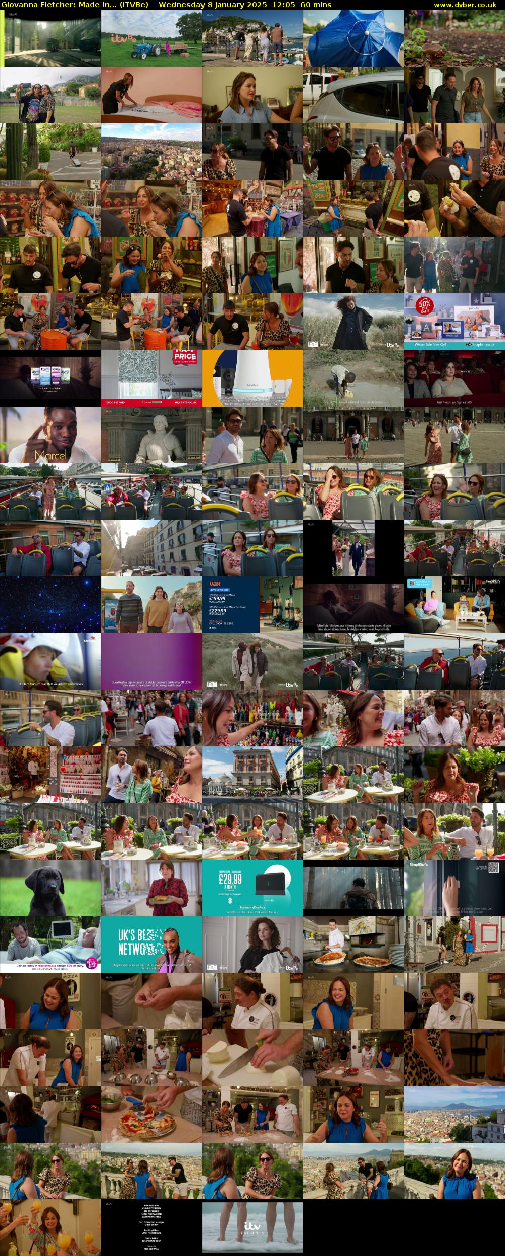 Giovanna Fletcher: Made in... (ITVBe) Wednesday 8 January 2025 12:05 - 13:05