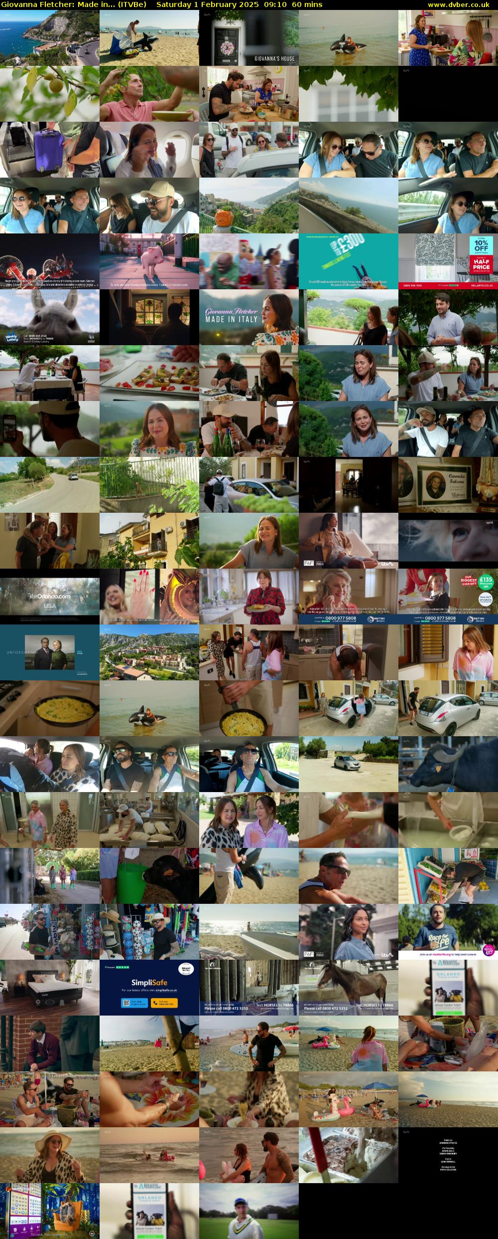 Giovanna Fletcher: Made in... (ITVBe) Saturday 1 February 2025 09:10 - 10:10